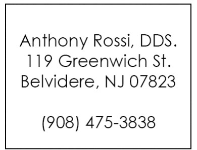 Anthony Rossi, DDS.